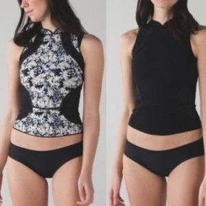 **SOLD** Lululemon | RARE Salty Swim Sleeveless Rashie